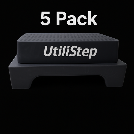 5 Pack of UtiliStep Stackable Steps